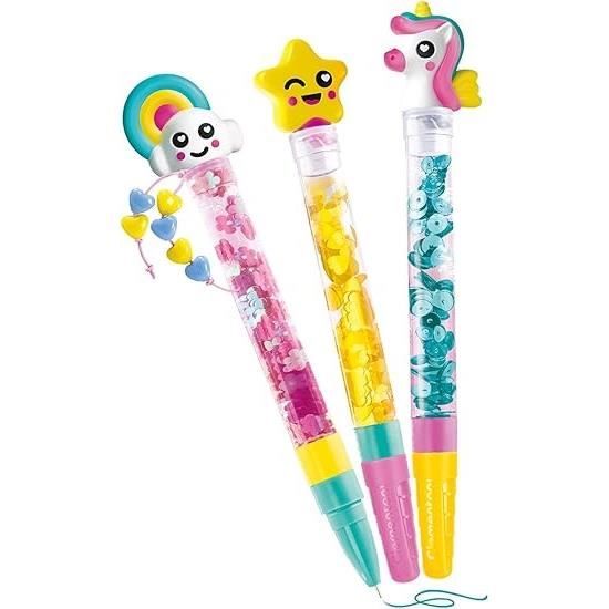 Clementoni - Create your pens - Mini Pen Workshop - Fantasy Theme - 3 to create - From 6 years old
