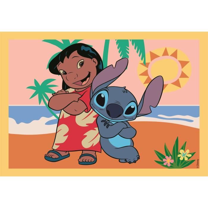 CLEMENTONI - 4 in 1 puzzle - Stitch