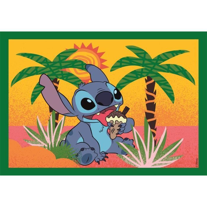 CLEMENTONI - 4 in 1 puzzle - Stitch