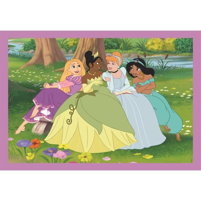 CLEMENTONI - 4 in 1 puzzle - Disney Princess