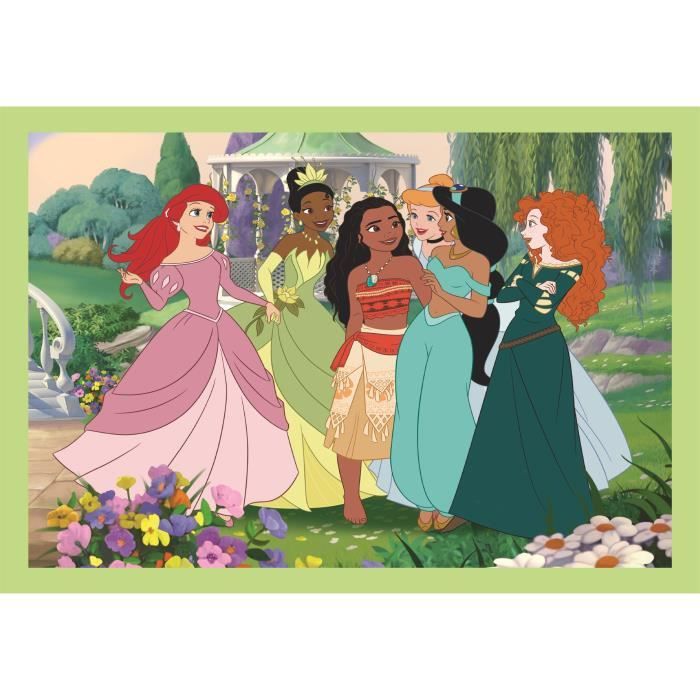 CLEMENTONI - 4 in 1 puzzle - Disney Princess