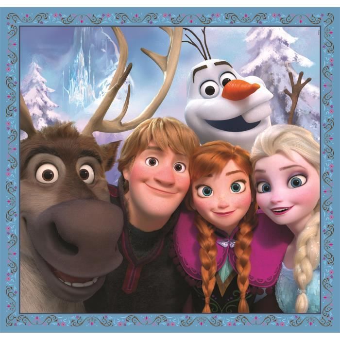 CLEMENTONI - 3x48 pieces - Frozen