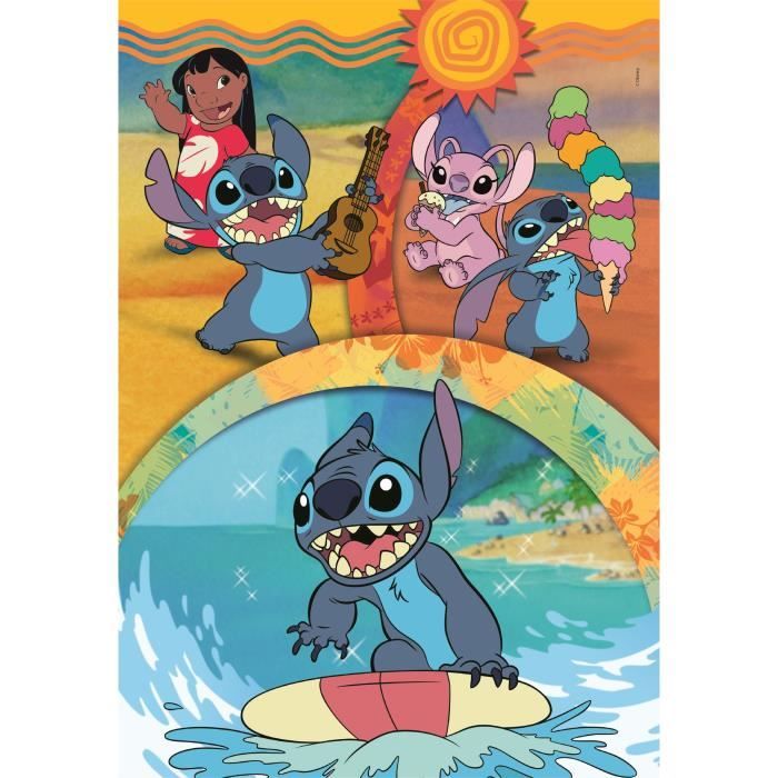CLEMENTONI - 104 pieces - Stitch