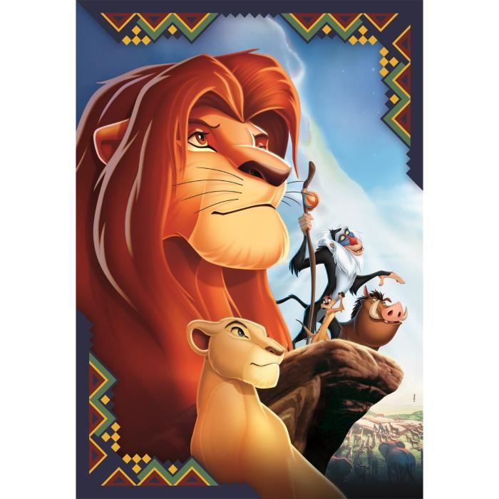 CLEMENTONI - 104 pieces - The Lion King