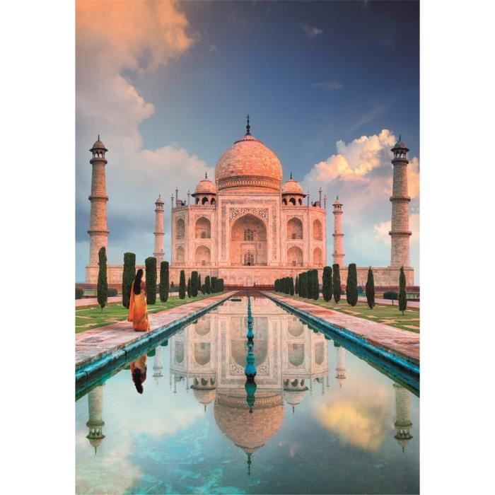 Clementoni - 1500p Taj Mahal - 59.2 x 84.3 cm - With poster