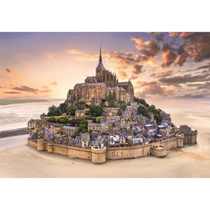 CLEMENTONI - Compact 1500 pieces - Mont Saint-Michel