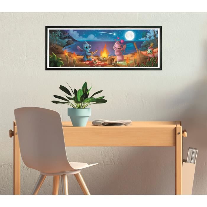 CLEMENTONI - Compact 1000 pieces Panorama - Stitch