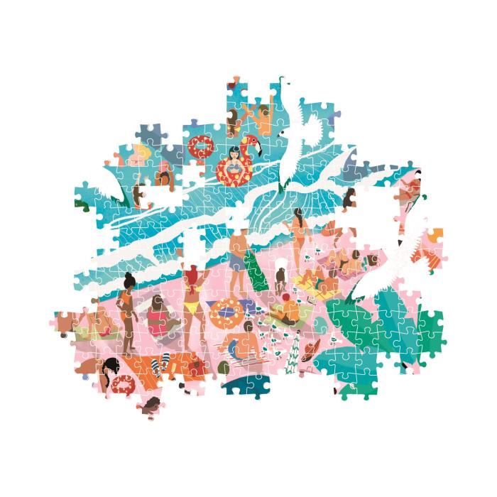 CLEMENTONI - Compact 1000 pieces - Sunday at the Beach