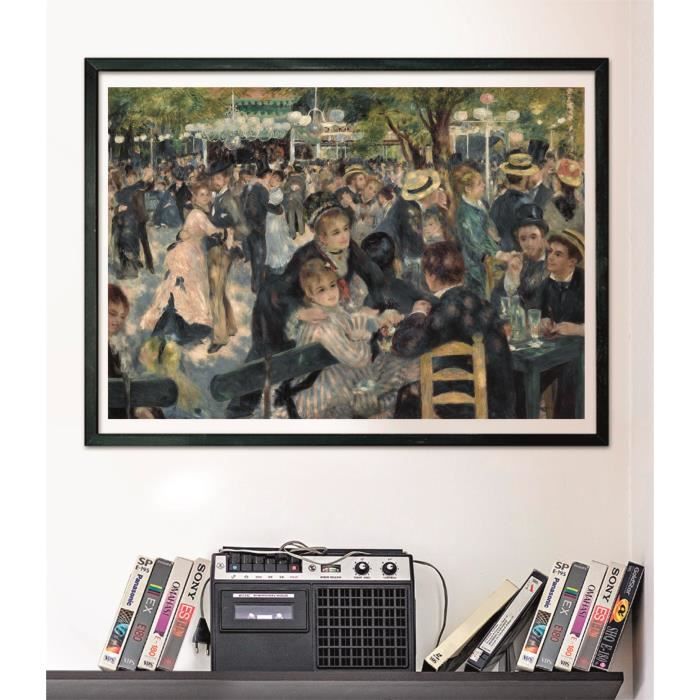 CLEMENTONI - Compact 1000 pieces - Renoir: Ball at the Mill