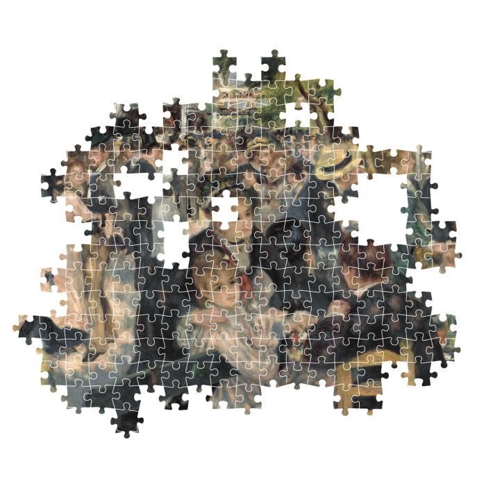 CLEMENTONI - Compact 1000 pieces - Renoir: Ball at the Mill