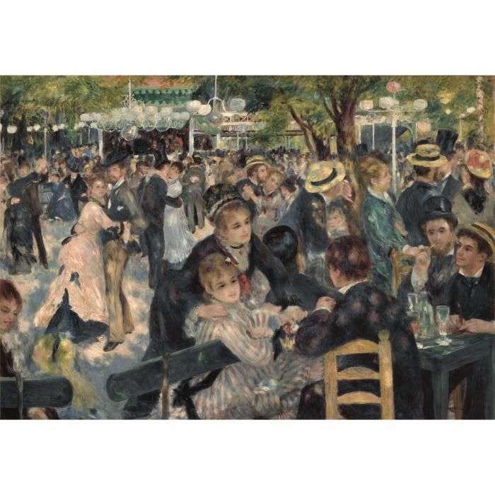 CLEMENTONI - Compact 1000 pieces - Renoir: Ball at the Mill