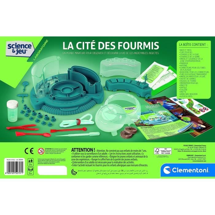 Clementoni - Science and Games - The city of ants - Ant observatory - Made in Italy