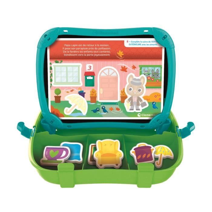 CLEMENTONI - Magnetic case - Words and objects - Learning - From 2 years old