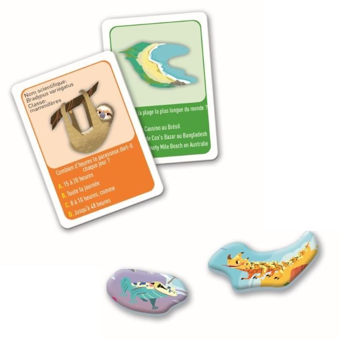 Clementoni - Puzzle to discover the world - With activities, challenges, raffle and research game - Ages 6 and up