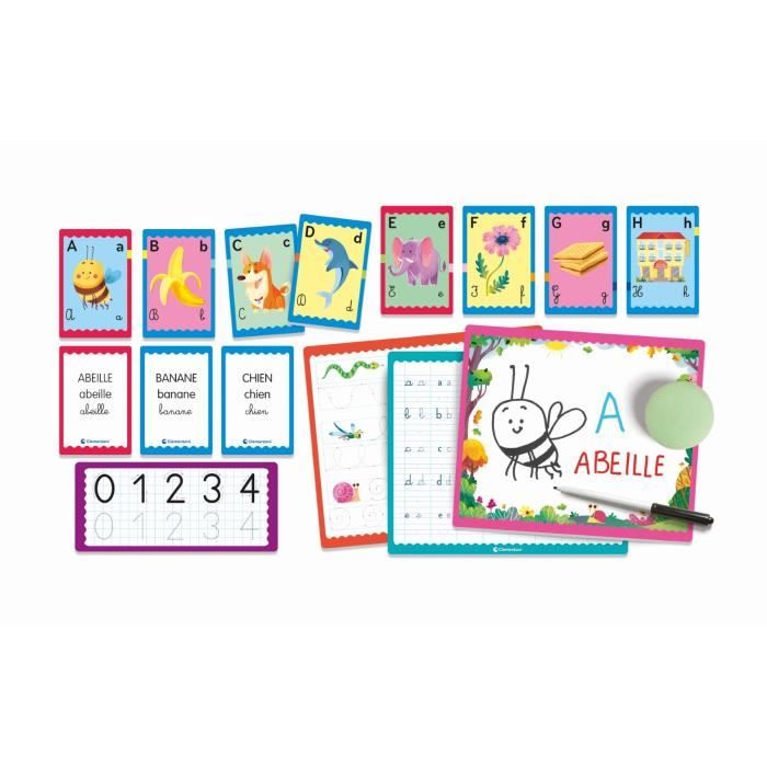 Clementoni - Writing games box - 23 activities - Ages 4 and up