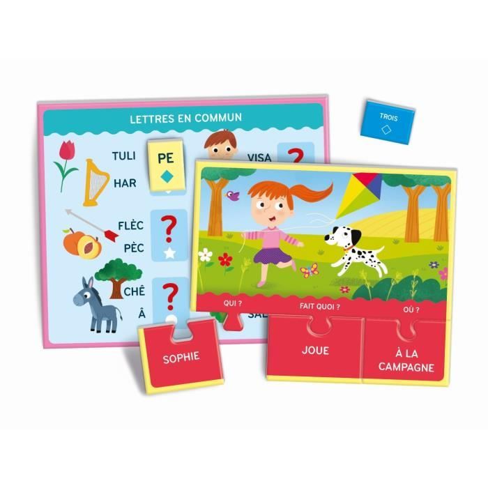 Clementoni - Reading games box set - Association and recognition games - From 4 years old