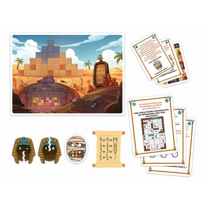 Clementoni - Escape Game travel through time - 3 adventures - Ages 8 and up