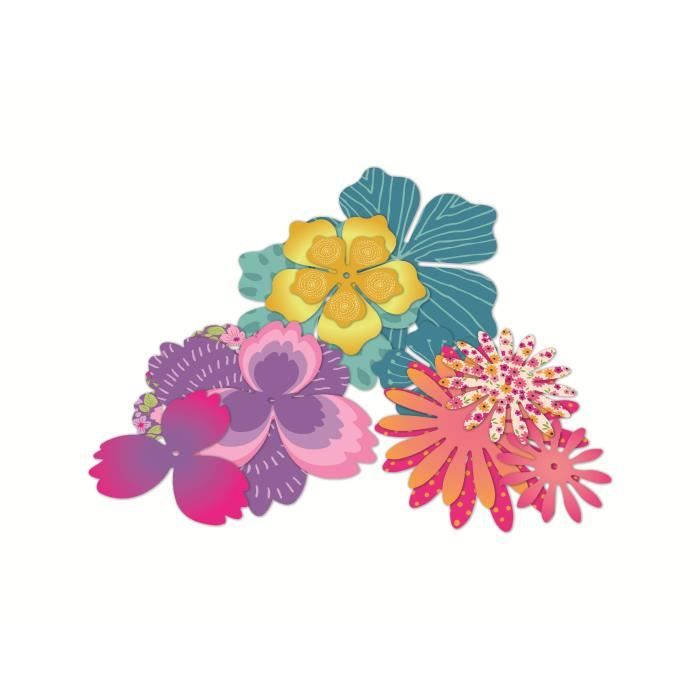 CLEMENTONI - Scented flowers to create - 7 creations - IDEA - From 7 years old