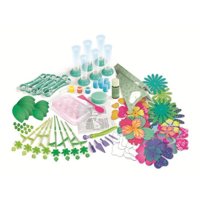 CLEMENTONI - Scented flowers to create - 7 creations - IDEA - From 7 years old