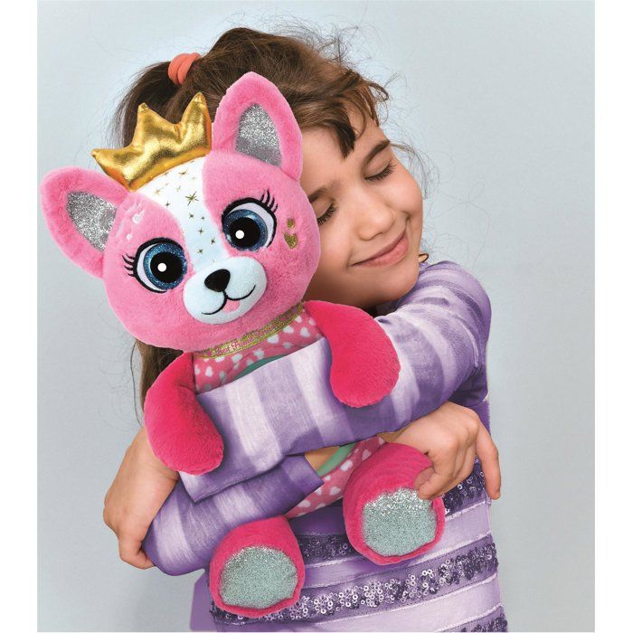 Emy - Ma peluche a secrets - Clementoni - Univers tendre et magique - Enregistre jusqu'a 5 messages - Des 4 ans