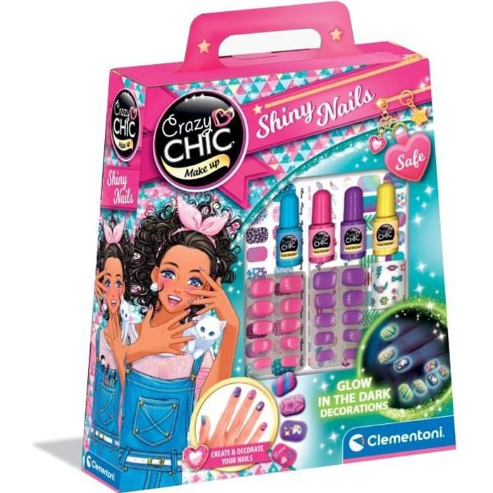CLEMENTONI - 18689 - Phosphorescent nails