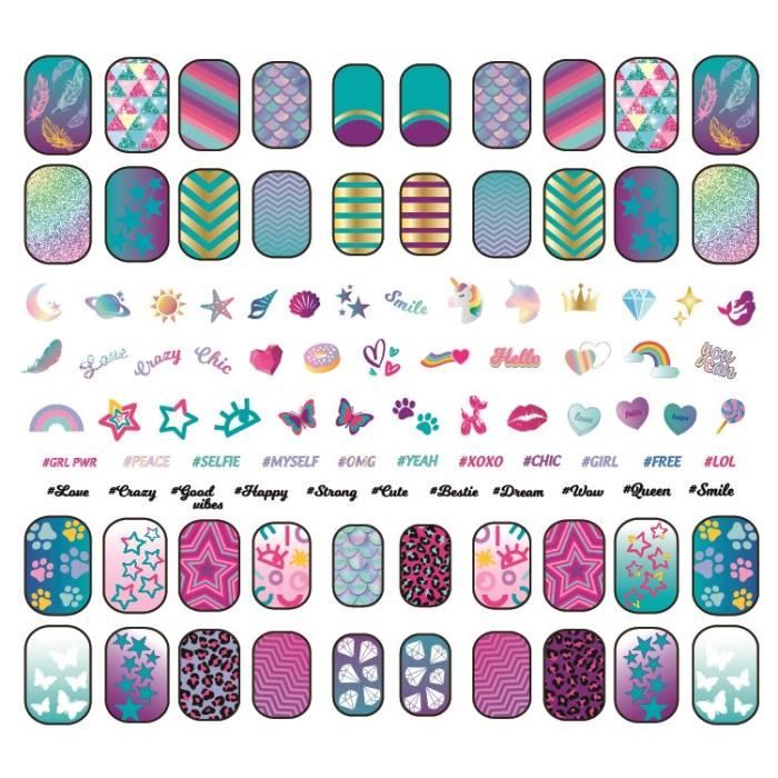 CLEMENTONI - 18689 - Phosphorescent nails