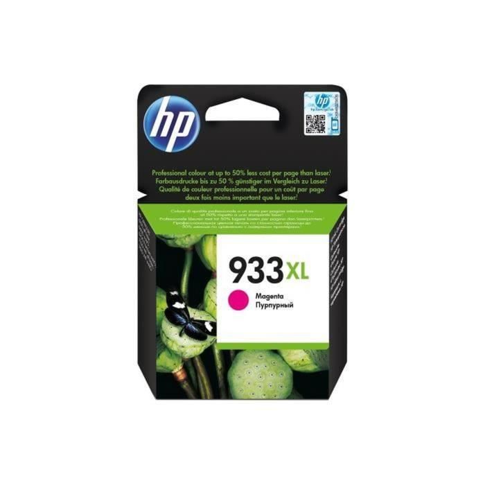 HP 933XL Genuine Magenta Large Capacity Ink Cartridge for HP OfficeJet 6100/6600/6700/7100/7510/7610 (CN055AE)