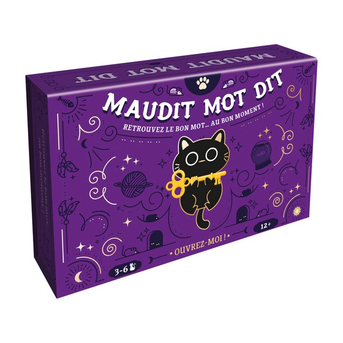 Cursed word says - asmodee - board game