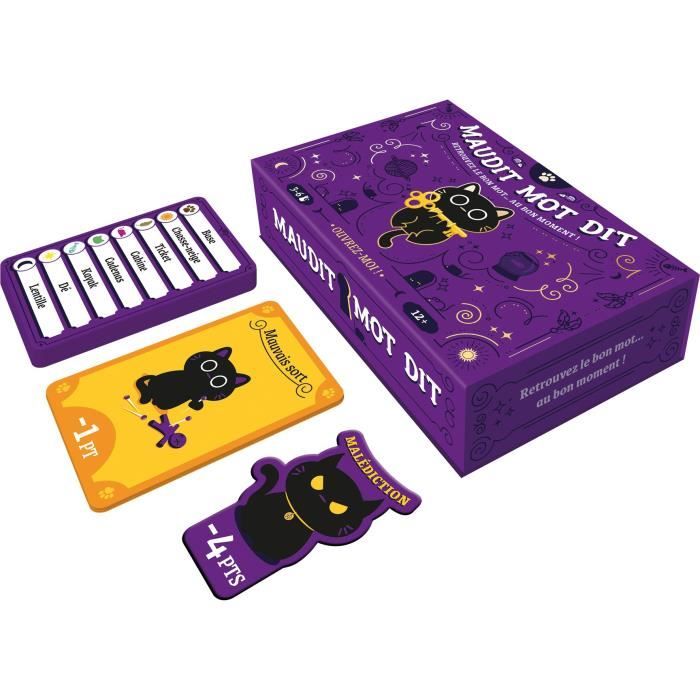 Cursed word says - asmodee - board game
