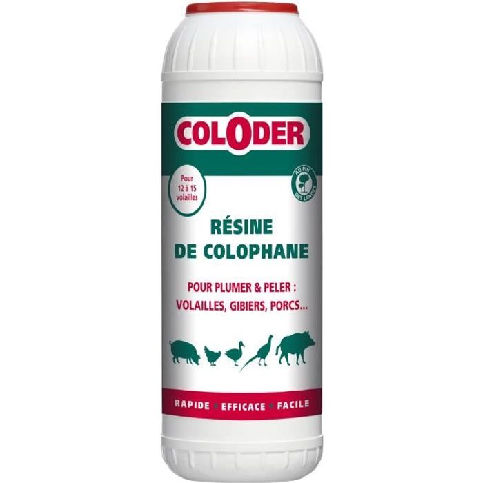 SANITERPEN Colored rosin powder Coloder - For poultry and game - 600 g