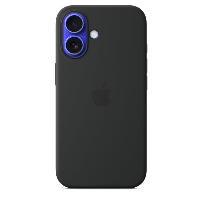 APPLE iPhone 16 - Silicone Case with MagSafe - Black
