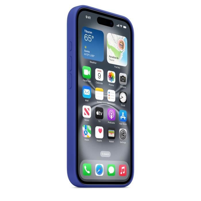 APPLE iPhone 16 - Silicone Case with MagSafe - Ultramarine
