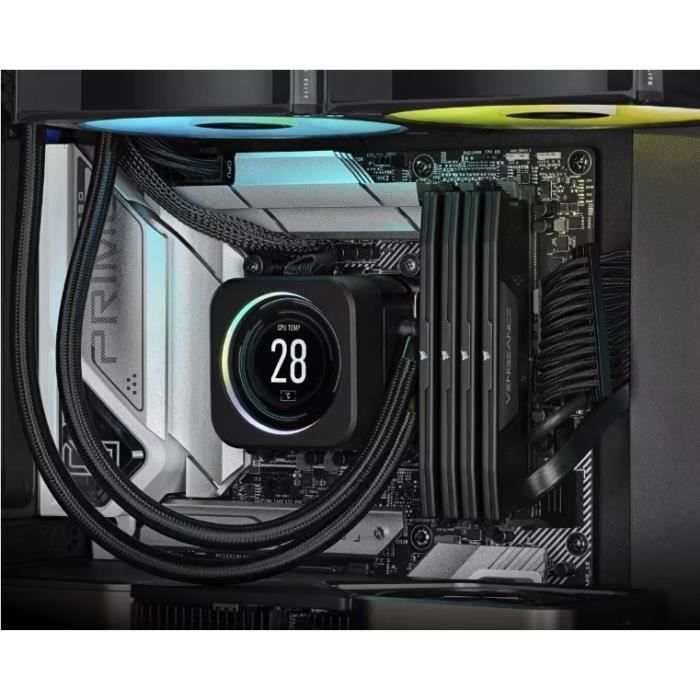 RAM memory - Corsair - revenge DDR5 - 32GB 2x16gb DIMM - 6400 MHz - 1.40V - Black (CMK32GX5M2B6400C32)
