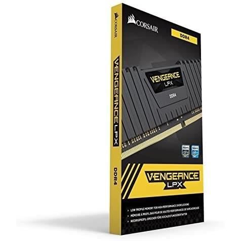 CORSAIR DDR4 16GB (2 * 8) low profile PC Memory (CMK16GX4M2E3200C16)