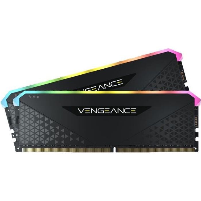 Corsair Vengeance RGB RS Memory 3200MHz 32GB (2x16gb) DDM DDR4 for AMD Ryzen & Intel XMP (CMG32GX4M2E3200C16)