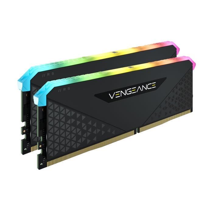 Corsair Vengeance RGB RS Memory 3200MHz 32GB (2x16gb) DDM DDR4 for AMD Ryzen & Intel XMP (CMG32GX4M2E3200C16)
