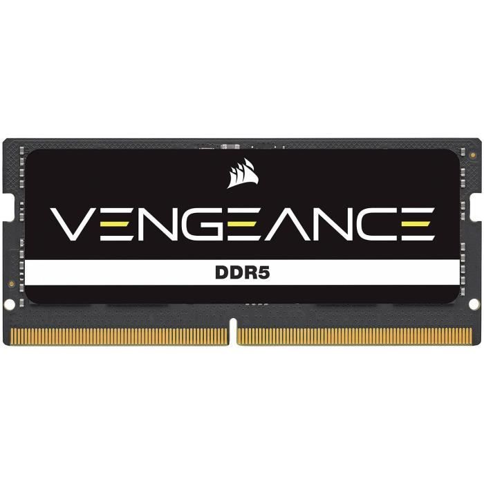 RAM Memory - CORSAIR - CMSX32GX5M2A4800C40 - VENGEANCE - DDR5 - 2x16GB SODIMM - 4800MT/s - CL 40 - 1.1V