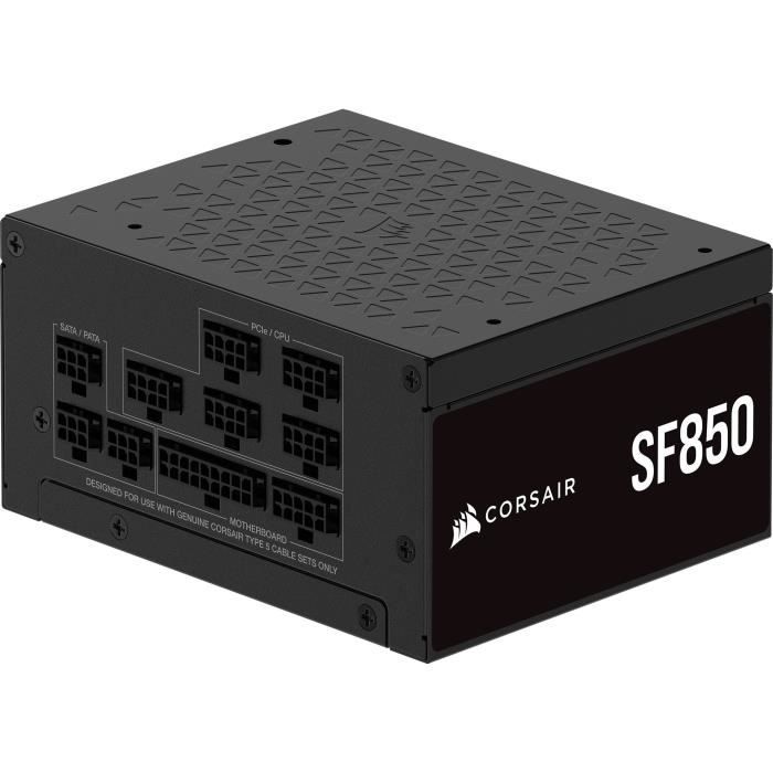 SFX Modular Power Supply - CORSAIR - SF Series SF850 - 80 PLUS Platinum