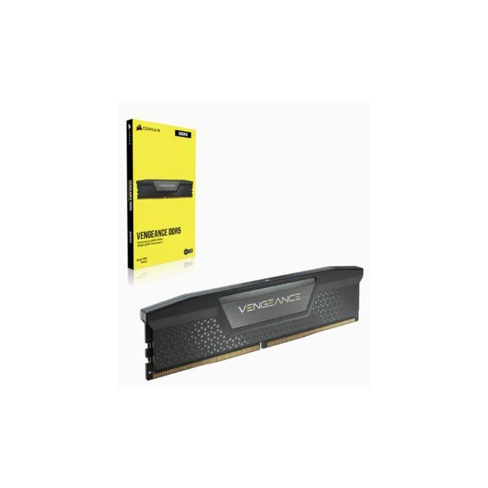 RAM memory - CORSAIR - Vengeance DDR5 - 16GB 2x8GB DIMM -5200MT/s - Intel XMP - 1.25V - Black (CMK16GX5M2B5200C40)