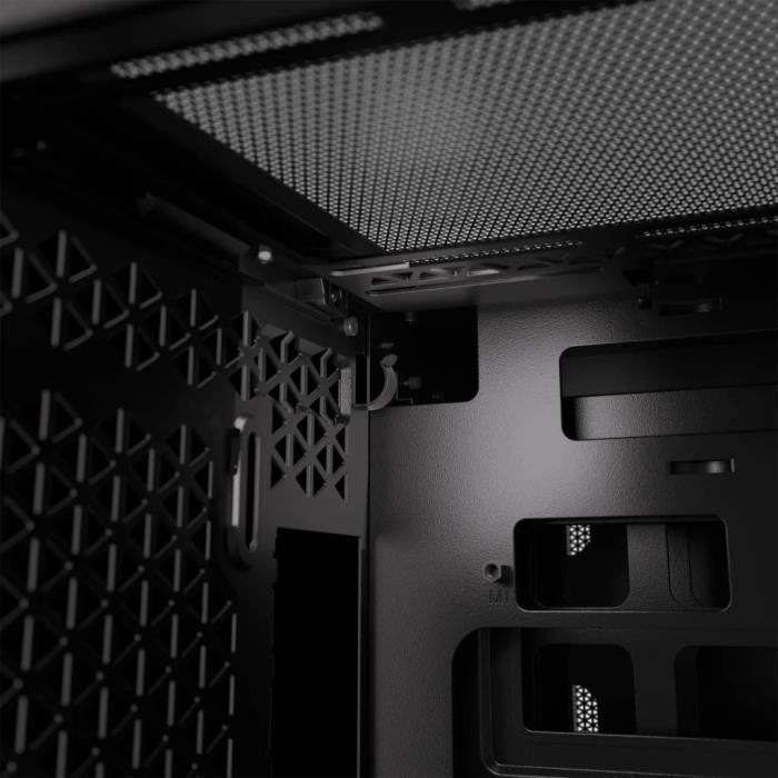PC case - CORSAIR - 2500D AIRFLOW Micro ATX Dual Chamber - Black