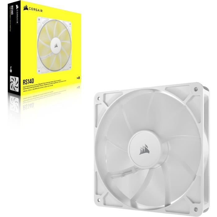 PWM Fan 140mm - CORSAIR - RS140 - White