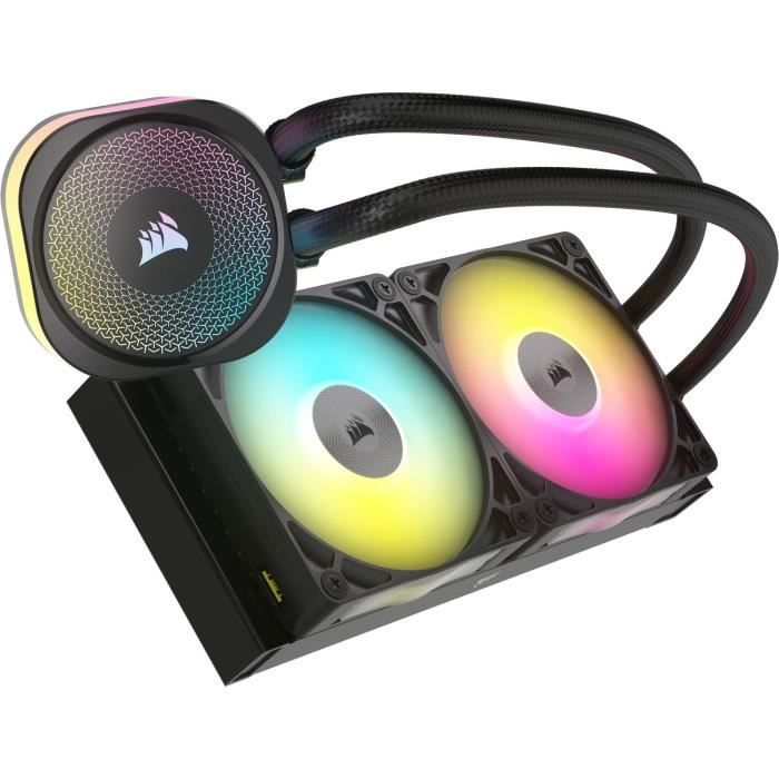 Watercooling - CORSAIR - iCUE LINK TITAN 240 RX - RGB - Black