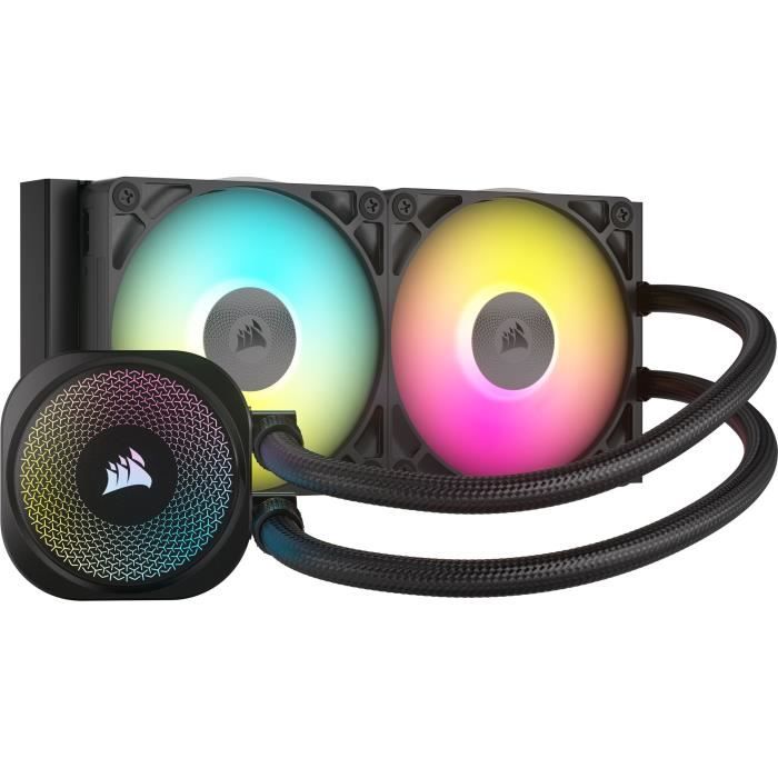 Watercooling - CORSAIR - iCUE LINK TITAN 240 RX - RGB - Black