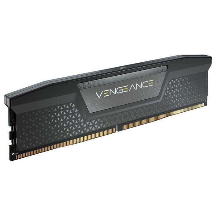 RAM memory - Corsair - revenge DDR5 - 32GB 2x16gb DIMM - 5200MT/S - Optimized for AMD - Unbuffed - 1.25V - Black