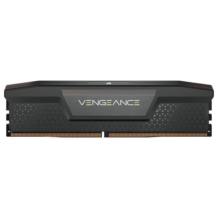 RAM memory - Corsair - revenge DDR5 - 32GB 2x16gb DIMM - 5200MT/S - Optimized for AMD - Unbuffed - 1.25V - Black