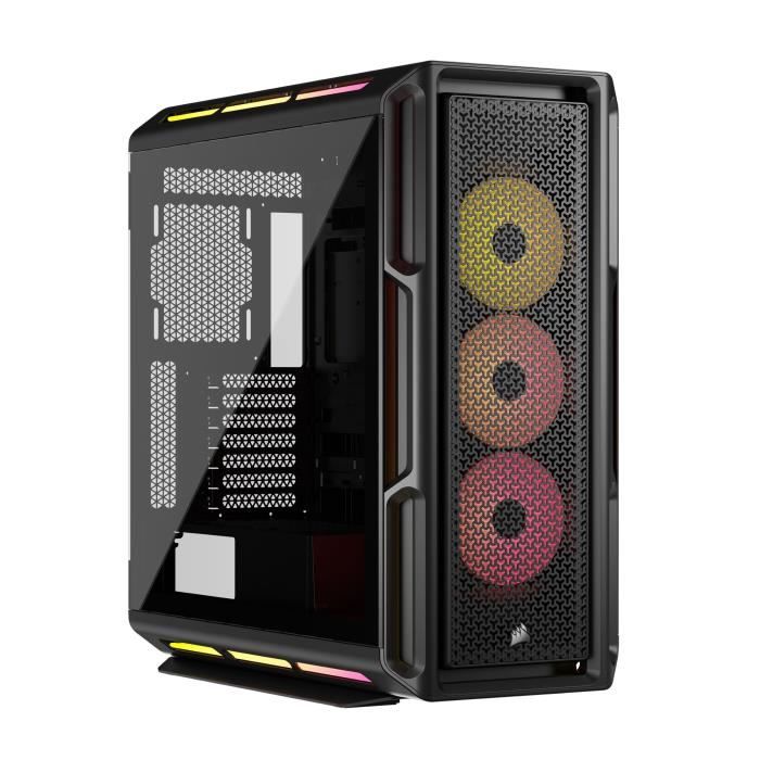 PC Case - CORSAIR - iCUE LINK 5000T LX RGB Series - Mid-Tower - Black