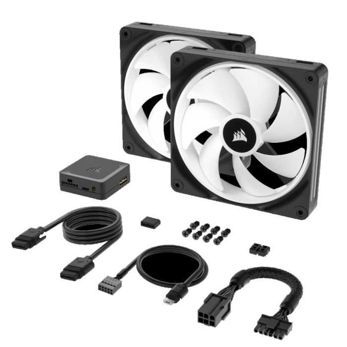 CORSAIR - QX RGB Series - iCUE LINK QX140 RGB - PC ventilation - 140mm - Starter Kit