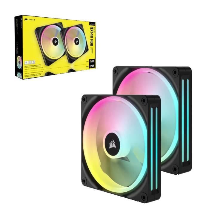 CORSAIR - QX RGB Series - iCUE LINK QX140 RGB - PC ventilation - 140mm - Starter Kit