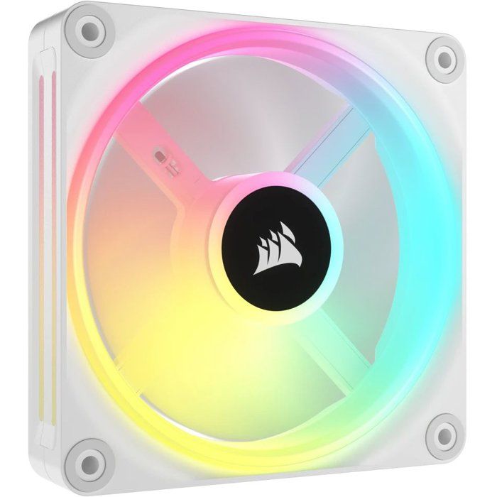 CORSAIR - QX RGB Series - iCUE LINK QX120 RGB WHITE - PC ventilation - 120mm - Starter Kit