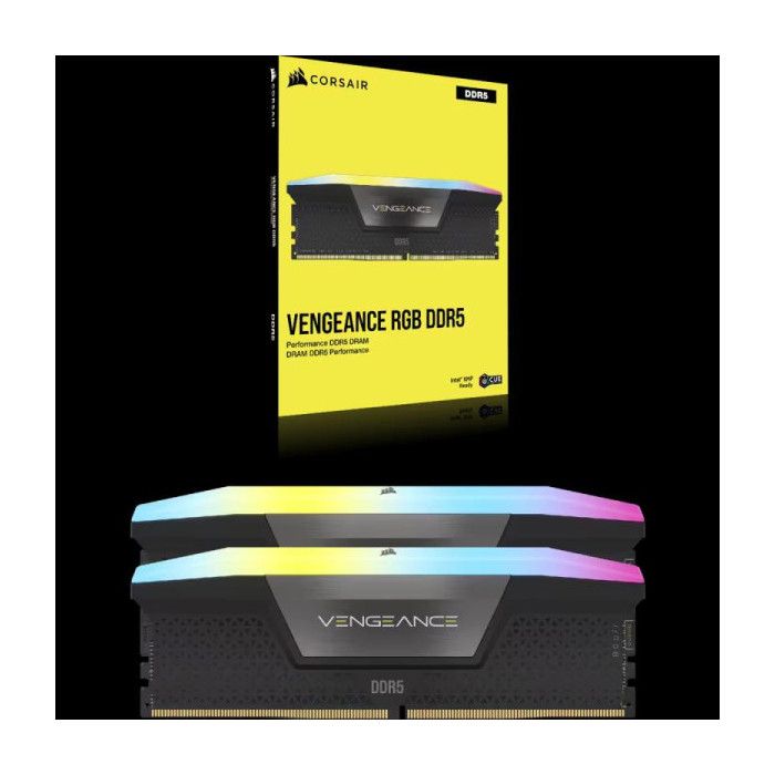 RAM - CORSAIR - Vengeance RGB - 32 GB - 6400 MHz - CL36 - Dual Channel